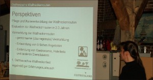 Präsentation von Wanderrouten durch ostfriesische Wallheckengebiete im Auftrag der Schutzgemeinschaft Wallheckenlandschaft Leer e.V., gefördert durch Region Ostfriesland e.V., 2005